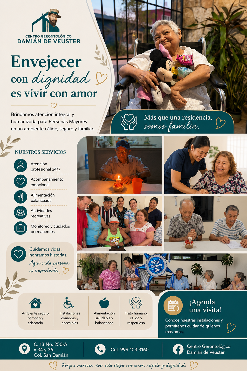Residencia Padre Damián de Veuster — Área social
