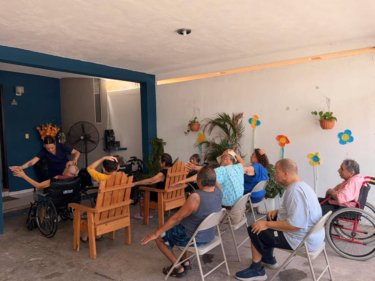 Residencia de adultos mayores ‘El Eden’ — Jardín